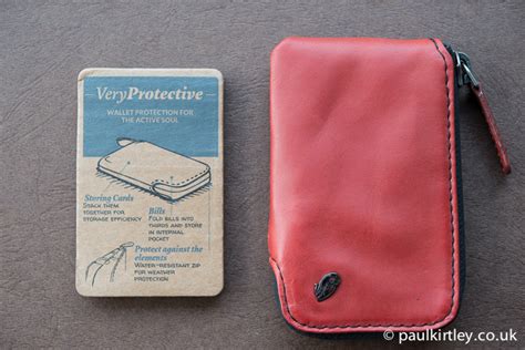 bellroy very protective wallet.